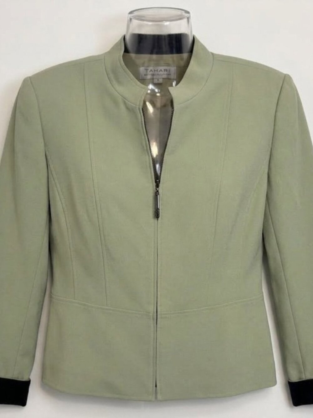 Vintage Tahari Arthus S Levine Sage Green Women's Blazer 18